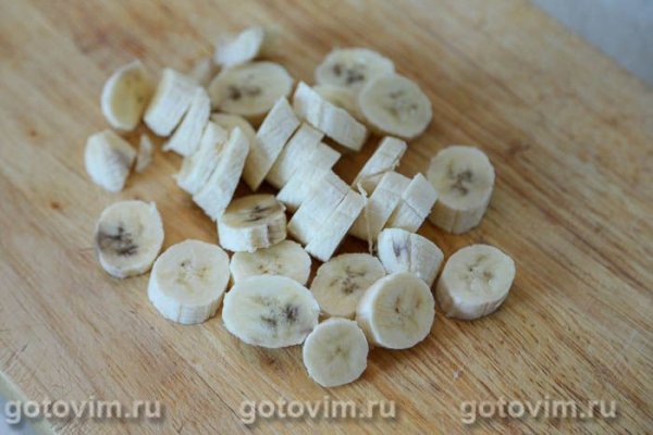 Сливочный заварной банановый крем &laquo;Бананы в карамели&raquo; 