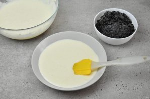 Пирог с творогом и маком Пирог с творогом и маком