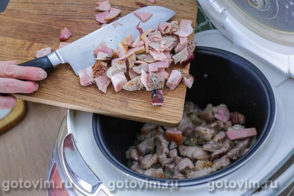 Бигус с квашеной капустой в мультиварке Бигус с квашеной капустой в мультиварке