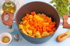 Рагу из кабачков и картофеля