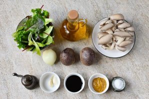 Постный салат