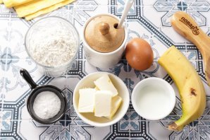 Банановый кекс в аэрогриле Банановый кекс в аэрогриле