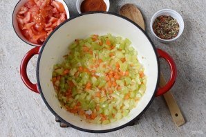 Постный овощной суп