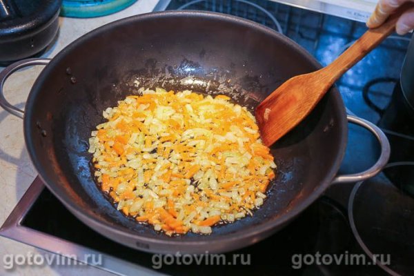 Перловка с мясом и тыквой Перловка с мясом и тыквой