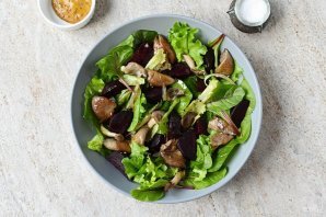 Постный салат