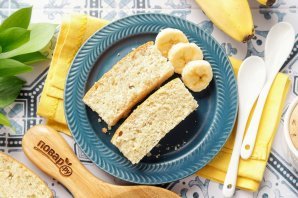 Банановый кекс в аэрогриле Банановый кекс в аэрогриле