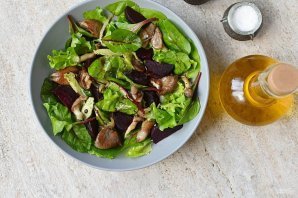 Постный салат