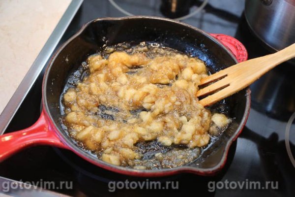 Сливочный заварной банановый крем &laquo;Бананы в карамели&raquo; 