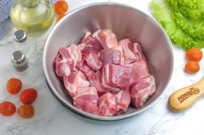 Шашлык с киви