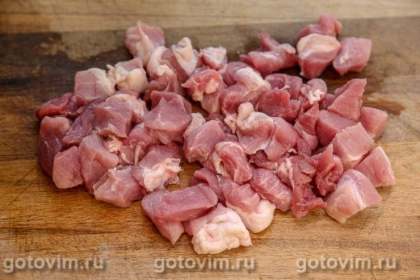 Перловка с мясом и тыквой Перловка с мясом и тыквой