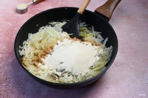 Постная запеканка из капусты