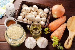 Постный плов в мультиварке