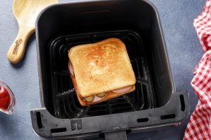 Сэндвич в аэрогриле