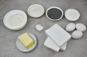 Пирог с творогом и маком Пирог с творогом и маком