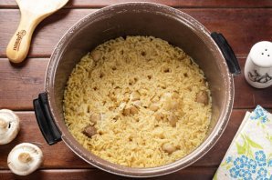 Постный плов в мультиварке