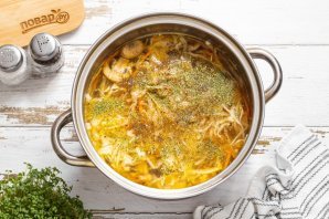 Щи постные с грибами Щи постные с грибами