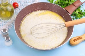 Ракушки мидии в сливочном соусе Ракушки мидии в сливочном соусе