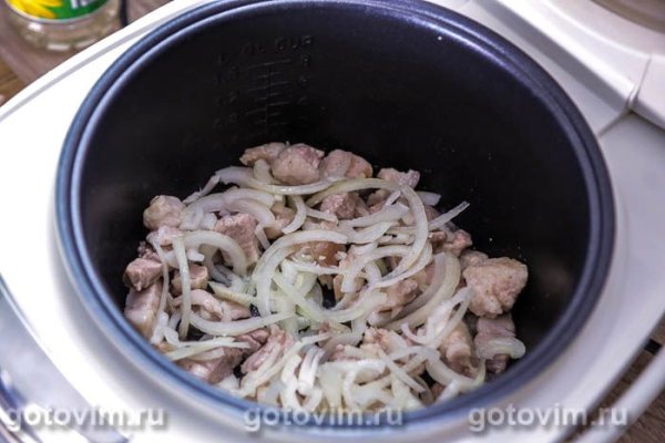 Бигус с квашеной капустой в мультиварке Бигус с квашеной капустой в мультиварке