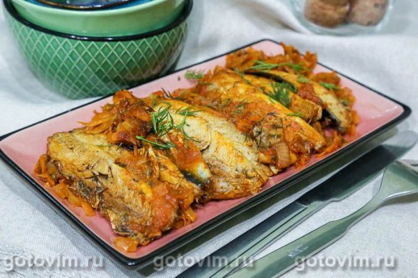 Салака в маринаде в мультиварке Салака в маринаде в мультиварке