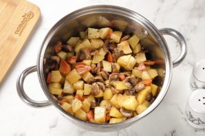 Постный суп