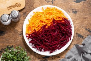 Постный борщ с грибами