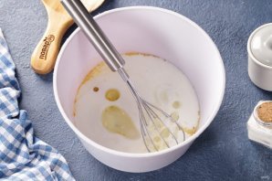 Тесто на сковороде