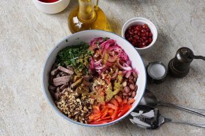 Салат "Тбилиси" с гранатом