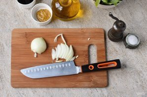 Постный салат