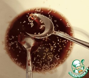 Лапша с крабом и спаржей Лапша с крабом и спаржей