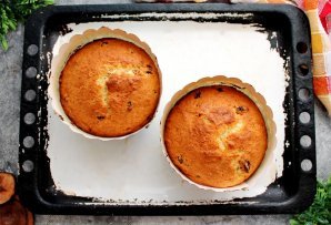 Кулич из творога