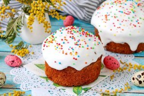 Кулич из творога