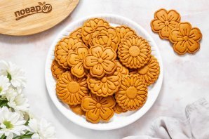 Имбирное печенье постное