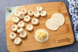 Постные вареники