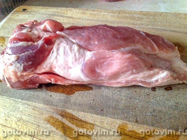 Свинина, запечённая с сумахом и кайенским перцем