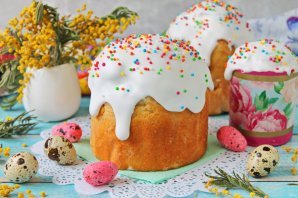 Кулич на топленом молоке