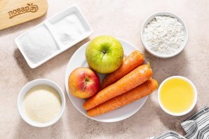 Морковная запеканка