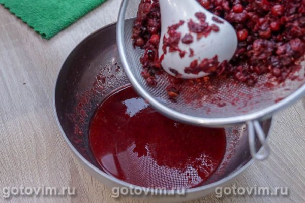 Клюквенный морс в мультиварке