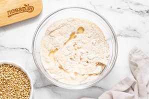 Оладьи из зеленой гречки