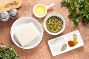 Котлеты из маша и тофу Котлеты из маша и тофу