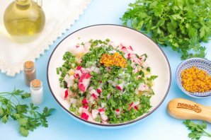 Окрошка постная