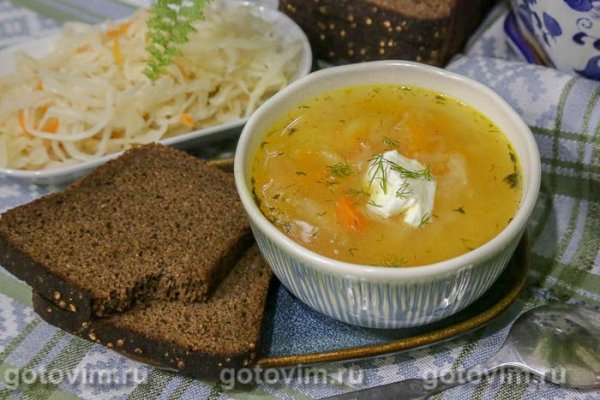 Щи с квашеной капустой в мультиварке Щи с квашеной капустой в мультиварке