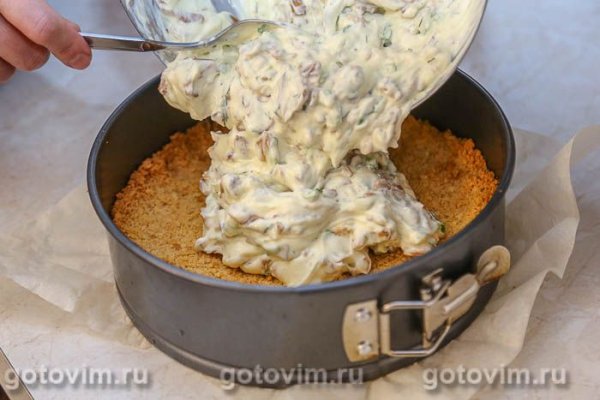 Чизкейк с лисичками