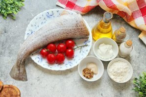 Запеченная треска