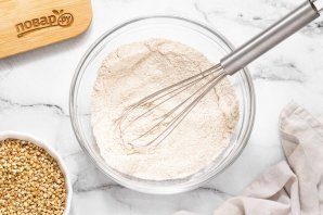 Оладьи из зеленой гречки