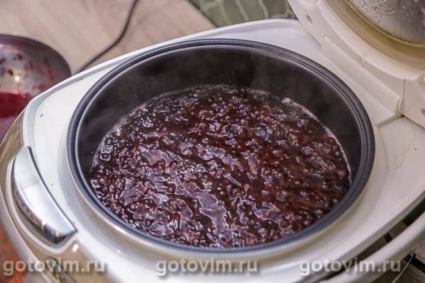 Клюквенный морс в мультиварке