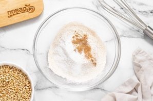 Оладьи из зеленой гречки