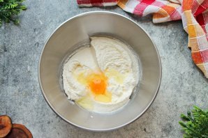 Кулич из творога