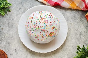 Кулич из творога