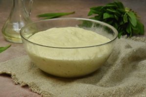 Белая пицца с лососем