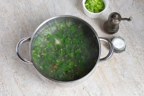 Щи с крапивой